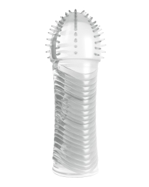Penio mova „Ribbed Penis Sleeve” - Crushious