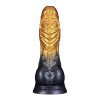 Pripučiamas silikoninis dildo „Aerosx Nr. 8.0 Gold/Black“ - Lovetoy