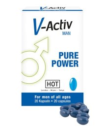 Maisto papildas vyrams „V-Activ Man“, 20 kapsulių - Hot