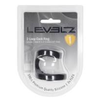 Penio žiedas „2 Loop Silicone Cock Ring“ - Levelz