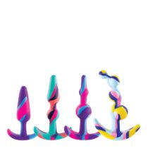 Analinių kaiščių rinkinys „Butt Plug Kit 4 in 1“ - NMC