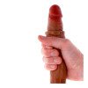Dvigubas dildo „Foreskin Doubledong 40 cm“ - Get Real