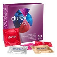 Prezervatyvų rinkinys „Love Mix“, 40 vnt. - Durex