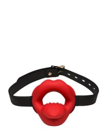 Vibruojantis burnos kaištis „Vibrating Sissy Mouth Gag“ - Master Series