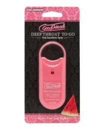 Purškalas oraliniam seksui „GoodHead To-Go Watermelon“, 9 ml - Doc Johnson