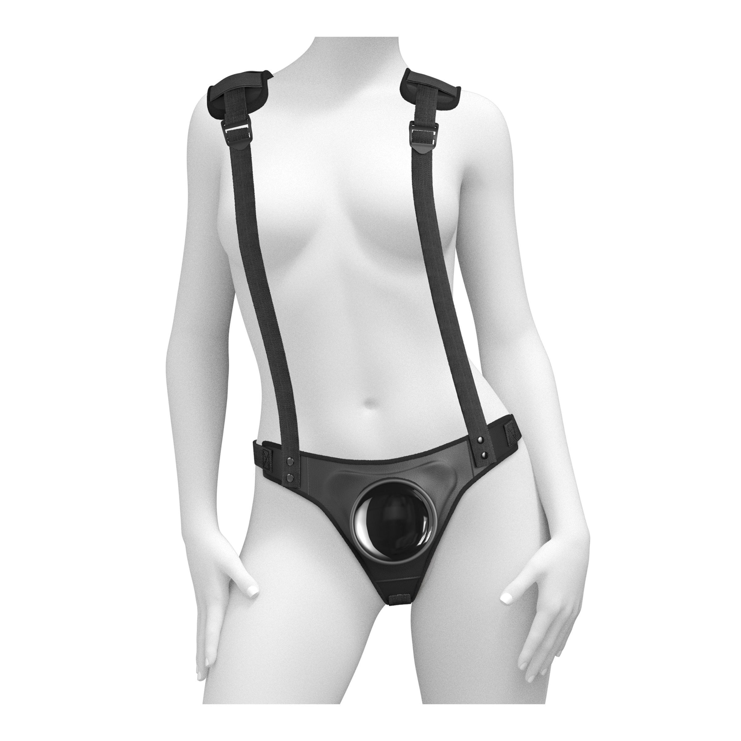 Strap-on diržas „Body Dock Suspenders“ - Pipedream