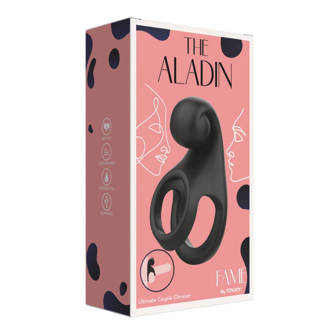 Vibruojantis penio žiedas „Fame The Aladin“ - ToyJoy Vibruojantis penio žiedas „Fame The Aladin“ - ToyJoy