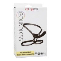 Vibruojantis strap-on dildo „Boundless“ - CalExotics