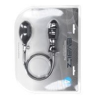 Pripučiamas analinis kaištis „Ribbed Inflatable Silicone Anal Plug“ - Levelz