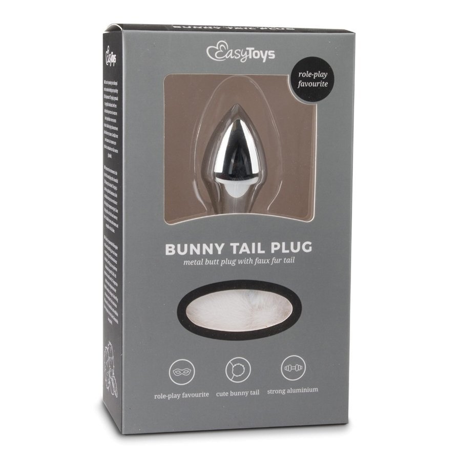 Analinis kaištis „Bunny Tail Plug“ - EasyToys