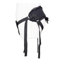 Strap-on diržas „Lace Edge Strap-on with Silicone Ring“ - Latetobed