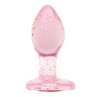 Stiklinis analinis kaištis „Anal Plug Small“ - EasyToys