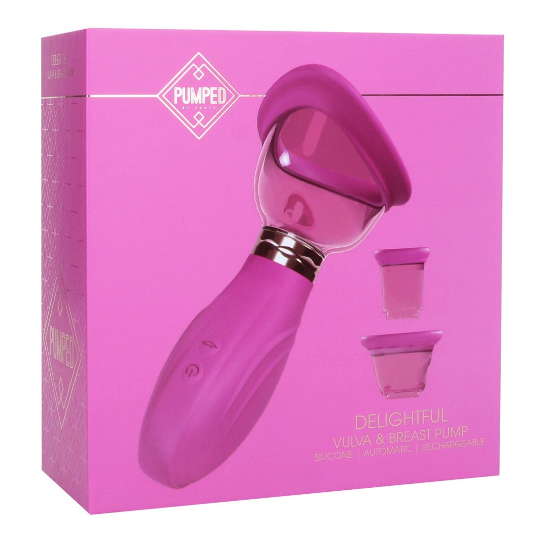 Automatinė pompa moterims „Delightful“ - Pumped