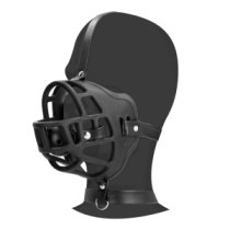 Kaukė su burnos kaiščiu „Xtreme Muzzle with Removable Ball Gag“ - Ouch!