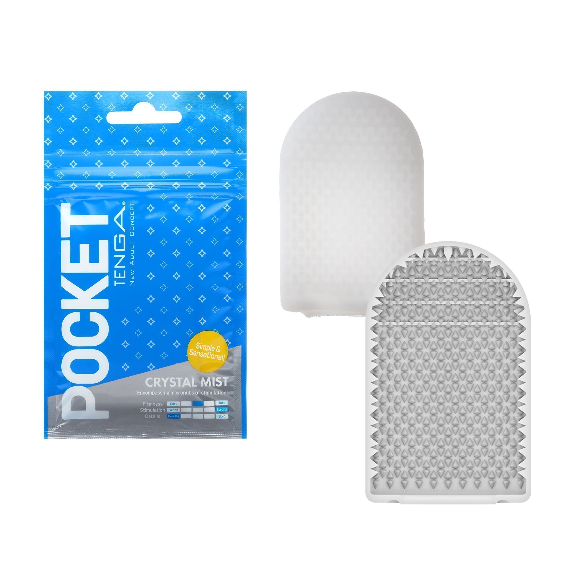 Masturbatorius „Pocket Crystal Mist“ - Tenga