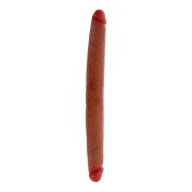 Dvigubas dildo „Foreskin Doubledong 40 cm“