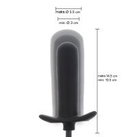 Pripučiamas analinis kaištis „Inflatable Smooth Plug Starter“ - Extreme