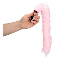 Šviečiantis analinis kaištis „Light-Up Fox Tail“ - Ouch!