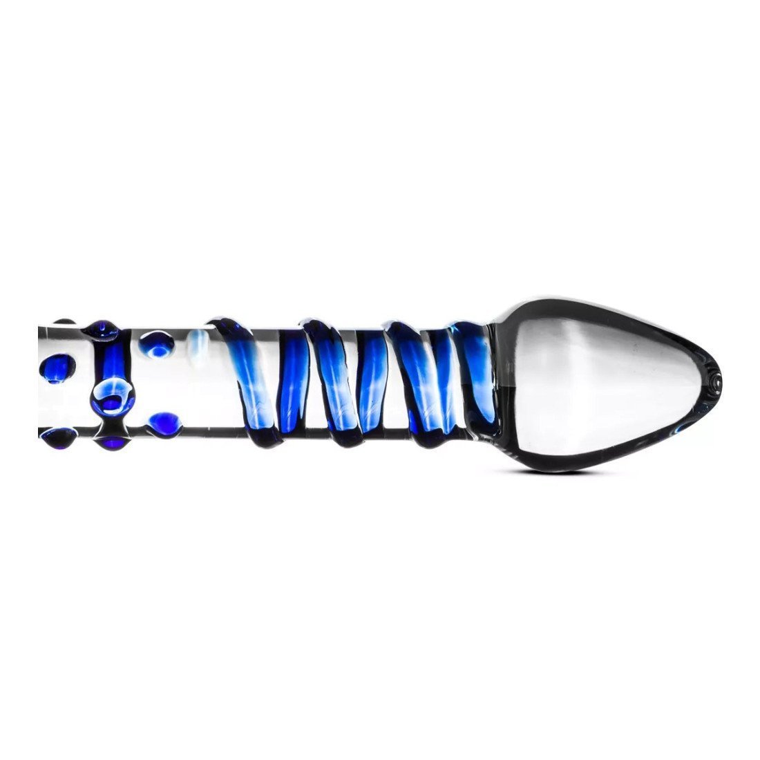 Stiklinis dvipusis dildo „Glass Dildo Nr. 21“ - Gildo