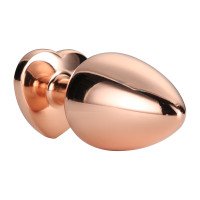 Didelis analinis kaištis „Rose Gold Gleaming Love“ - Dream Toys