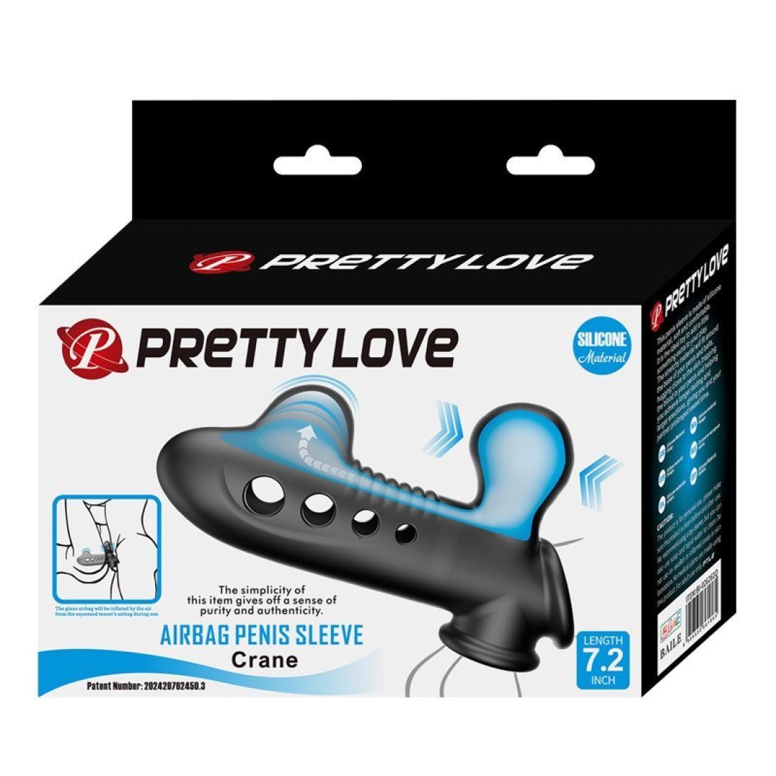 Penio mova „Airbag Penis Sleeve Crane“ - Pretty Love