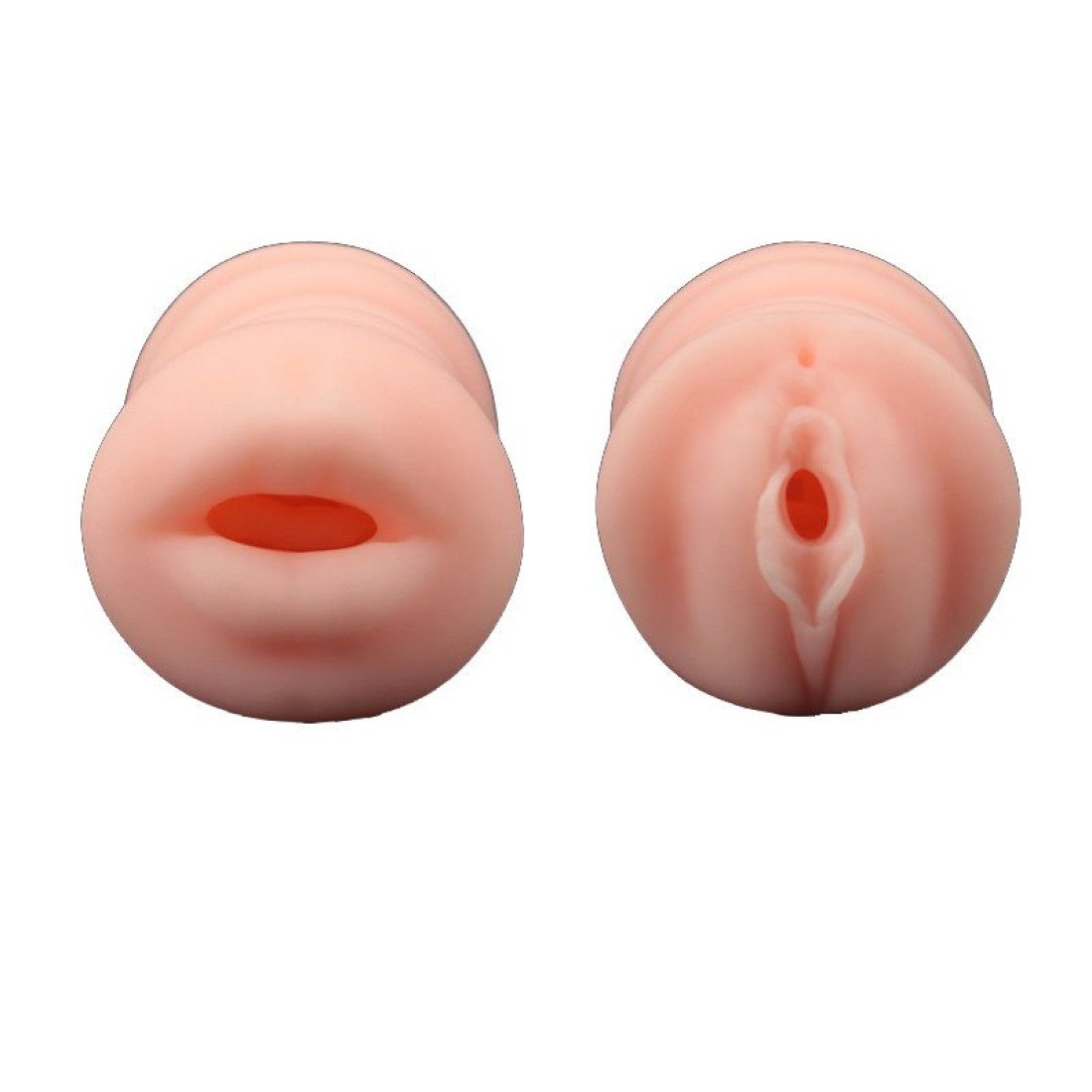 Dvipusis masturbatorius „Virgin-Skin Blowout - Vagina and Mouth“ - Love Toy