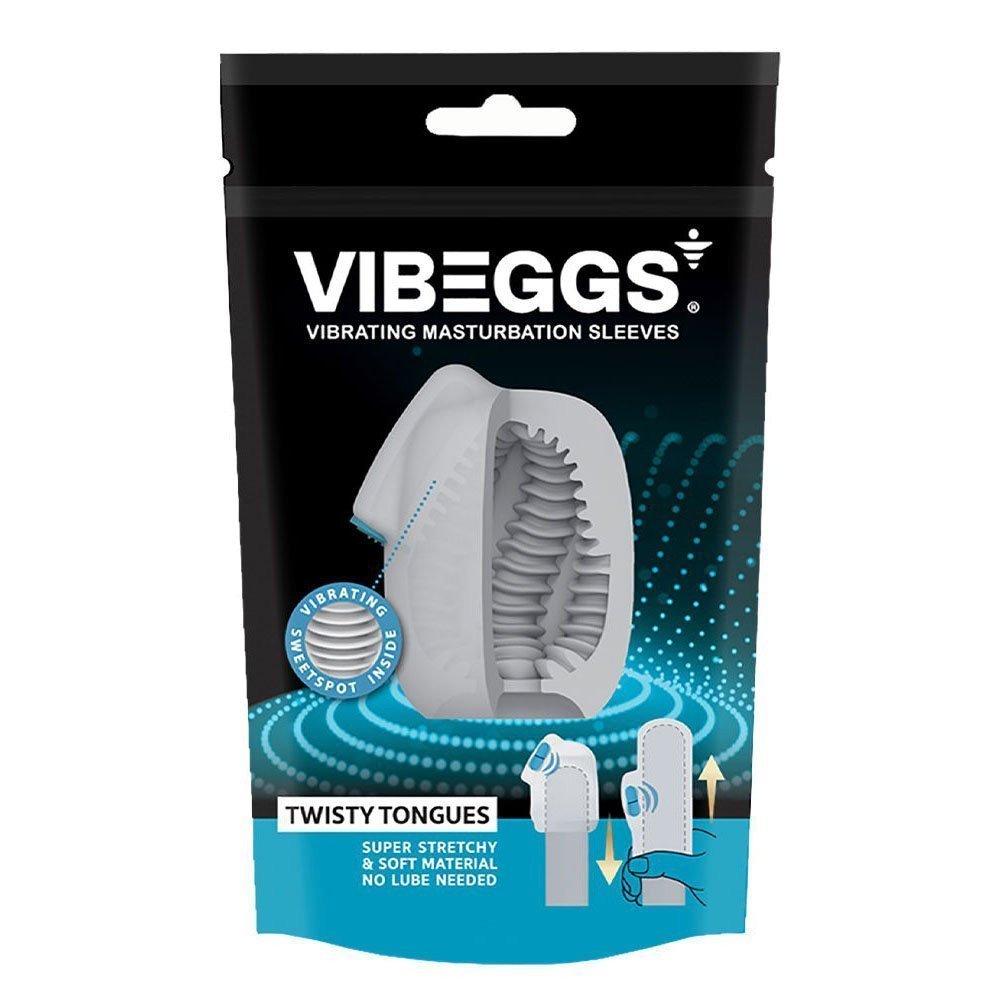 Vibruojantis masturbatorius „Twisty Tongues“ - Vibeggs
