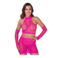Trijų dalių rinkinys „Hot Pink“