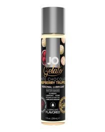 Vandens pagrindo lubrikantas „Gelato Raspberry Truffle“, 30 ml - System JO