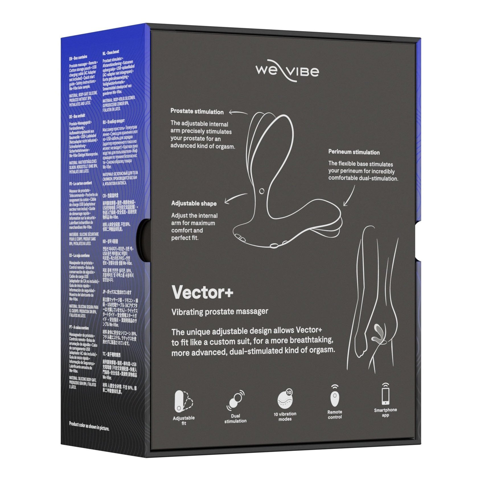 Išmanusis prostatos masažuoklis „Vector+“ - We-Vibe