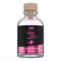 Šildantis masažo gelis „Cotton Candy“, 30 ml - Intt