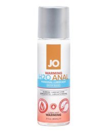 Analinis vandens pagrindo lubrikantas „H2O Anal Warming“, 60 ml - System JO