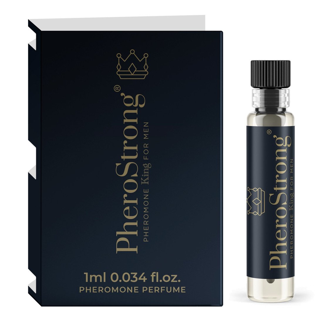Feromoniniai kvepalai vyrams „King for Men“, 1 ml - PheroStrong