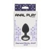 Mažas analinis kaištis „Diamond Booty Jewel“ - ToyJoy