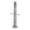 XXL dydžio vibruojantis dildo „Vibrax Slider 40,5 cm“ - Lovetoy
