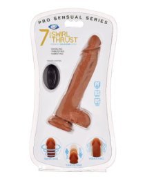 Vibruojantis falo imitatorius „Pro Sensual Swirl Thrust“ - Cloud 9 Novelties