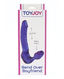 Strap-on dildo be dirželių „Bend Over Boyfriend“ - ToyJoy
