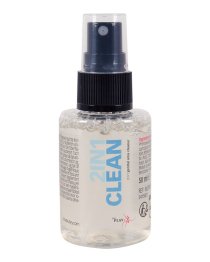 Sekso žaislų ir kūno valiklis „2in1 Clean“, 50 ml - Just Glide