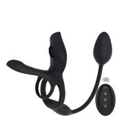 Vibruojantis penio žiedas - kaištis „RC Multi Function“