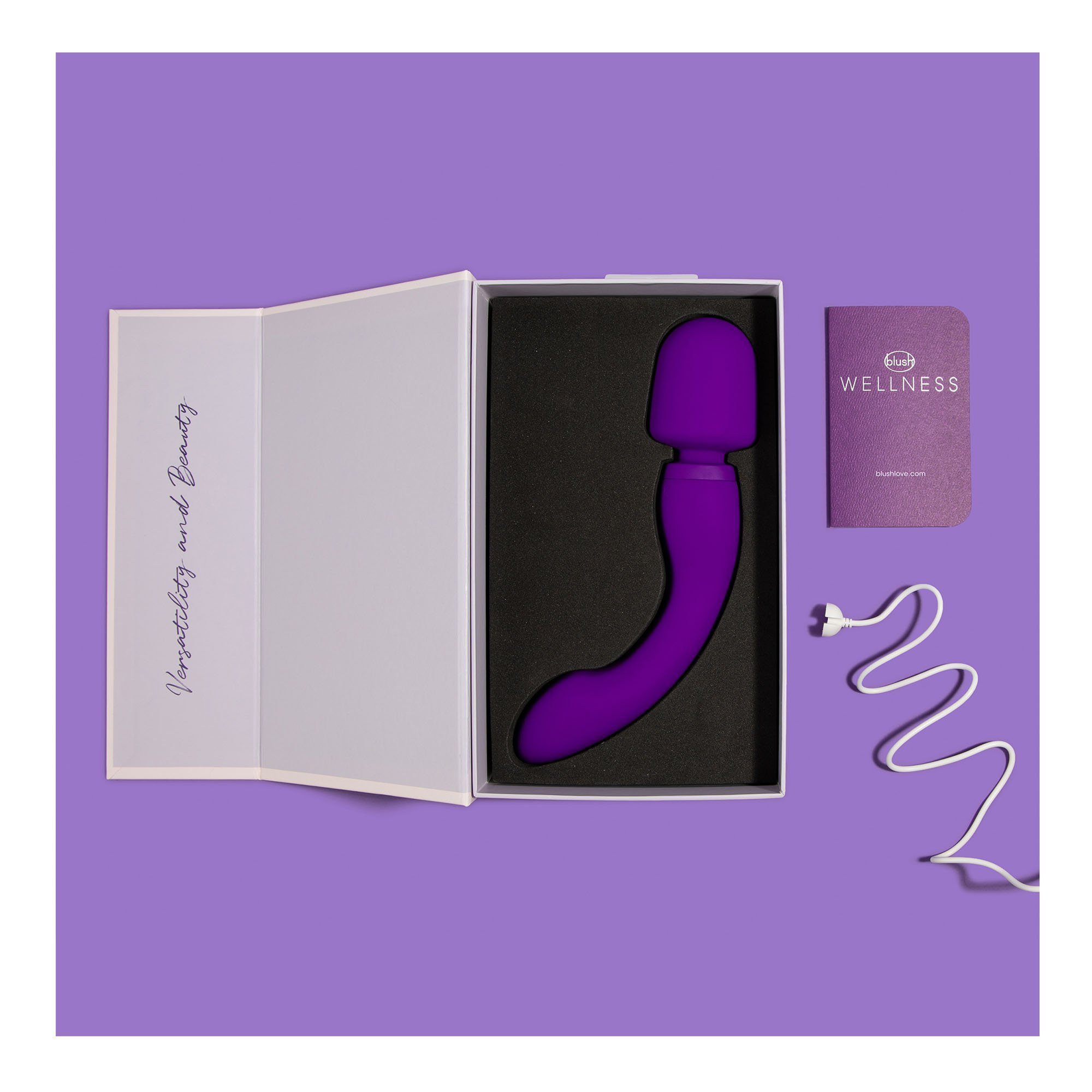 Vibruojantis masažuoklis „Wellness Dual Sense“ - Blush