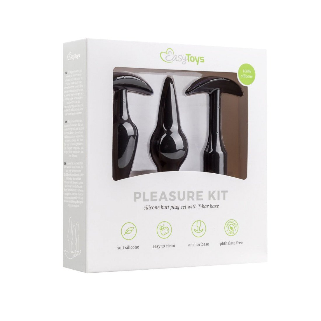 Analinių kaiščių rinkinys „Pleasure Kit“ - EasyToys