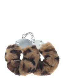 Antrankiai „Heavy-duty Fluffy Handcuffs Leopard“ - Ouch!