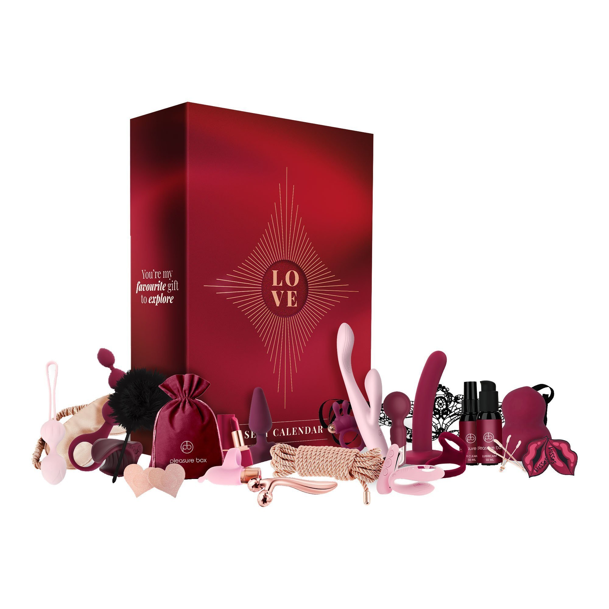 Erotinis rinkinys - kalendorius „Sexy Calendar“ - Dream Toys