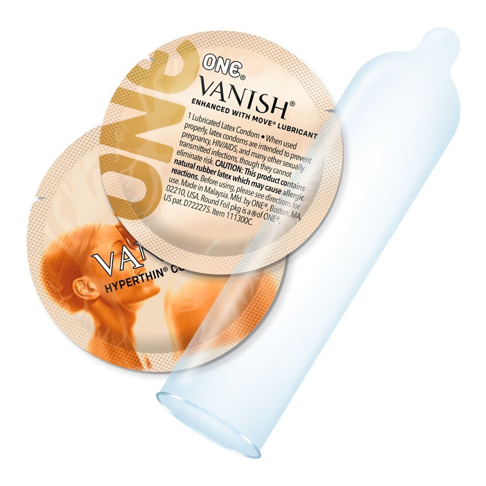 Labai ploni prezervatyvai „Vanish“, 12 vnt. - One