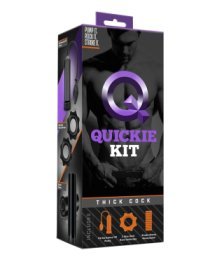 Sekso žaislų rinkinys „Quickie Kit Thick Cock“ - Blush