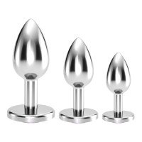 Analinių kaiščių rinkinys „Bijou Anal Train Trio“ - Crushious