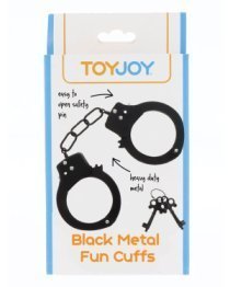 Metaliniai antrankiai „Metal Fun Cuffs“ - ToyJoy