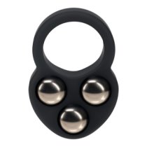 Penio žiedas „Triple Weighted Ball Cock Ring“ - Levelz