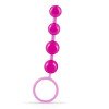 Analiniai karoliukai „Basic Anal Beads Pink” - Crushious