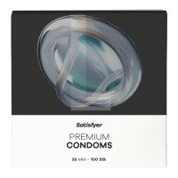 Prezervatyvai „Premium Condoms 56 mm“, 100 vnt. - Satisfyer